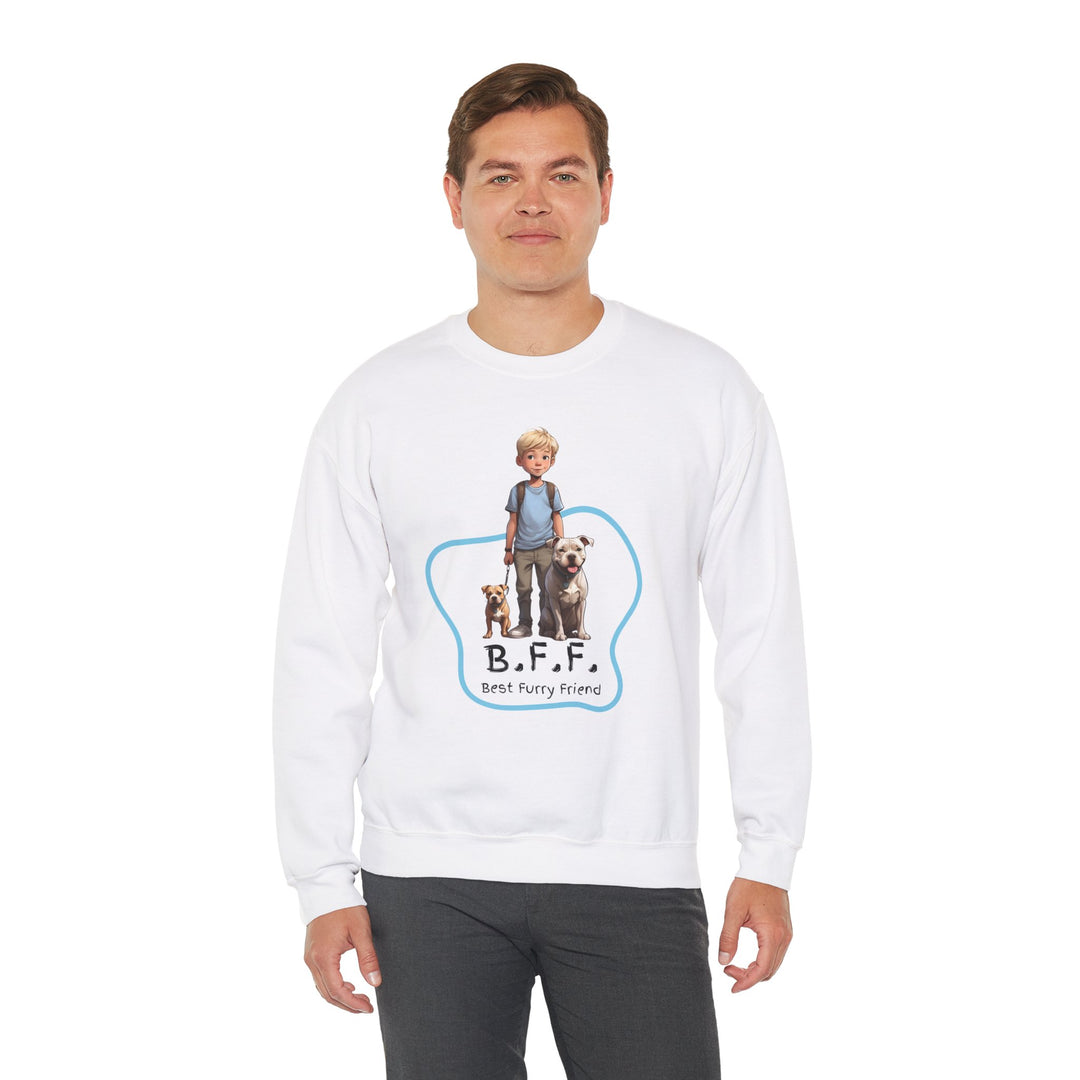 Best Furry Friend in City Lights Dog Sweatshirt -Bffs