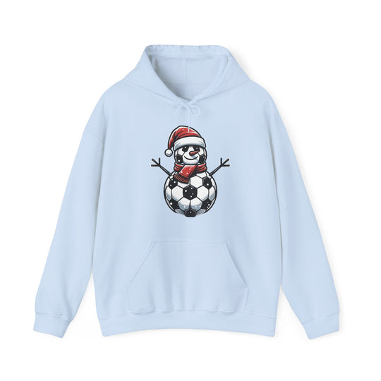 Football Santa Unisex Hoodie - Wave Fusions