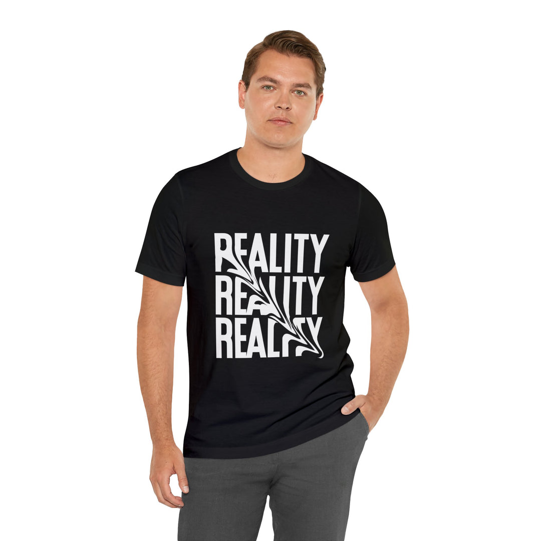 Reality Unisex Jersey Short Sleeve Tee - Wave Fusions