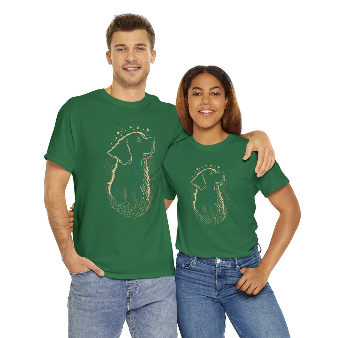 Dog Unisex Heavy Cotton Tee - Wave Fusions