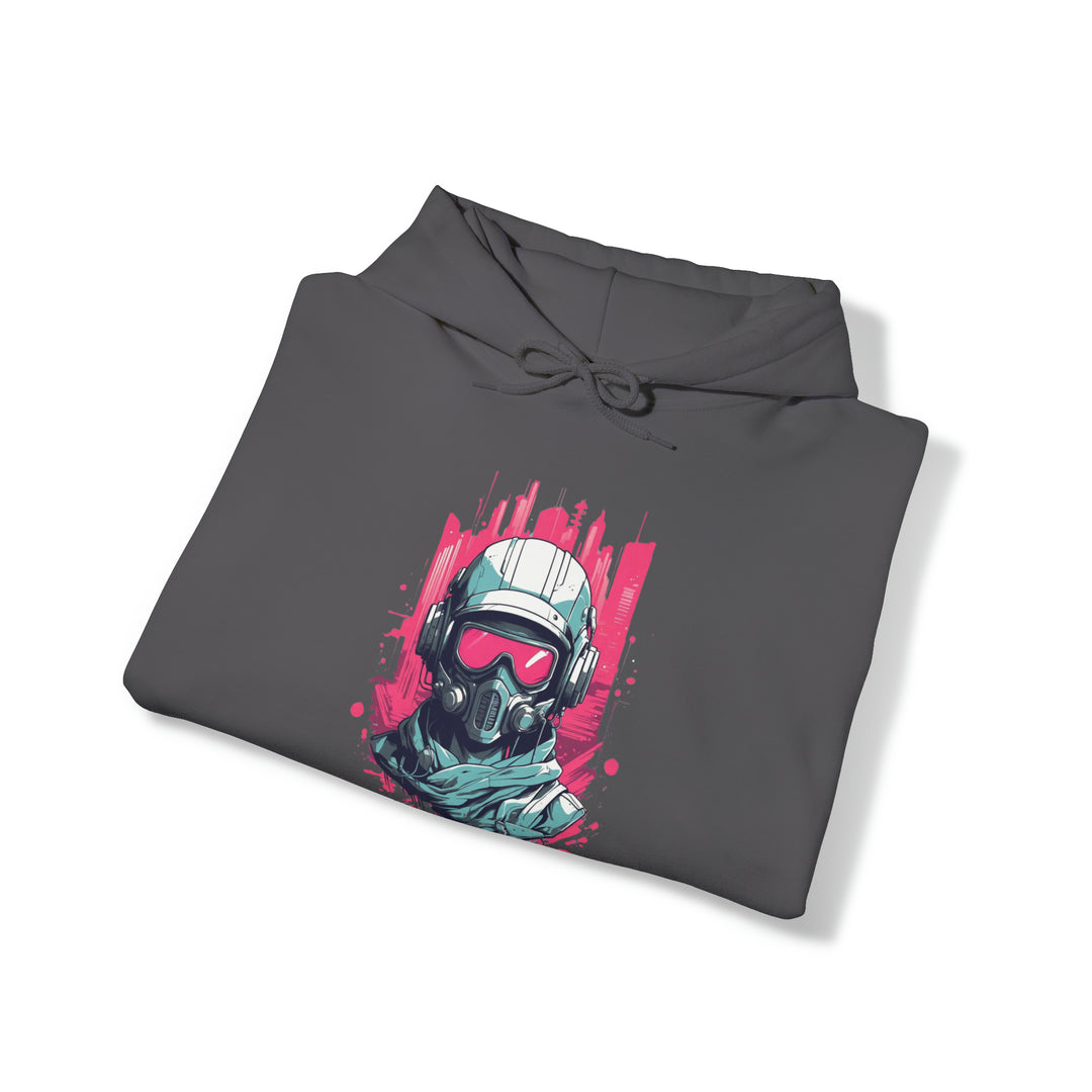 Gas Mask Astronaut Unisex Hoodie - Wave Fusions