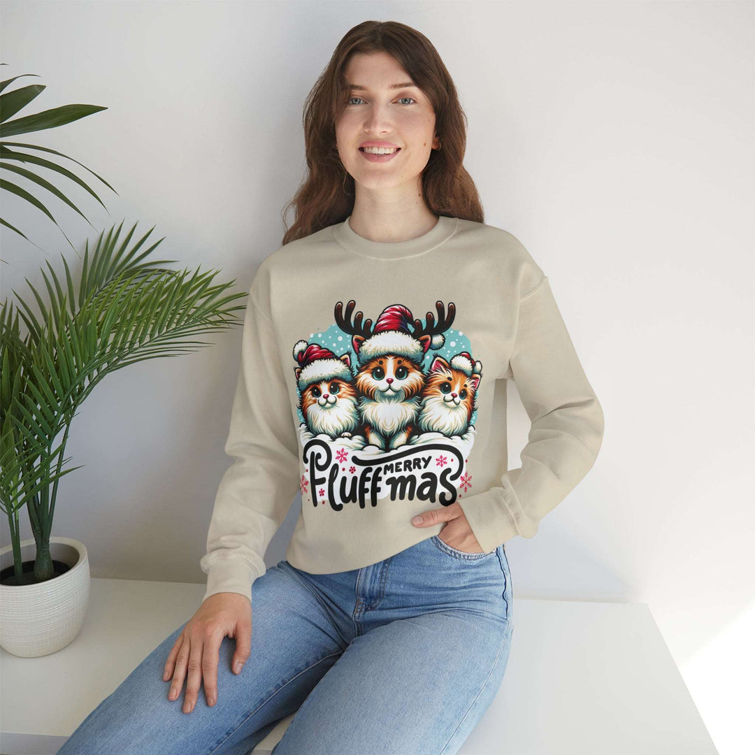 Merry Fluffmas Christmas Unisex Sweatshirt