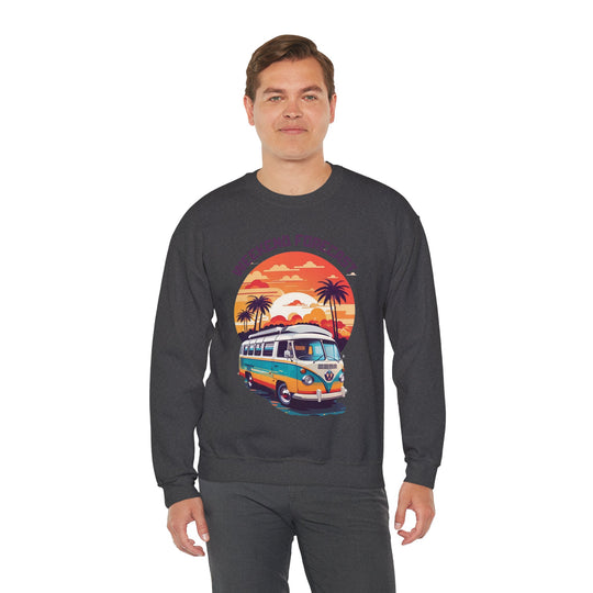 Weekend Forecast Van Life Sweatshirt - Weekend Forecast Sunset Edition