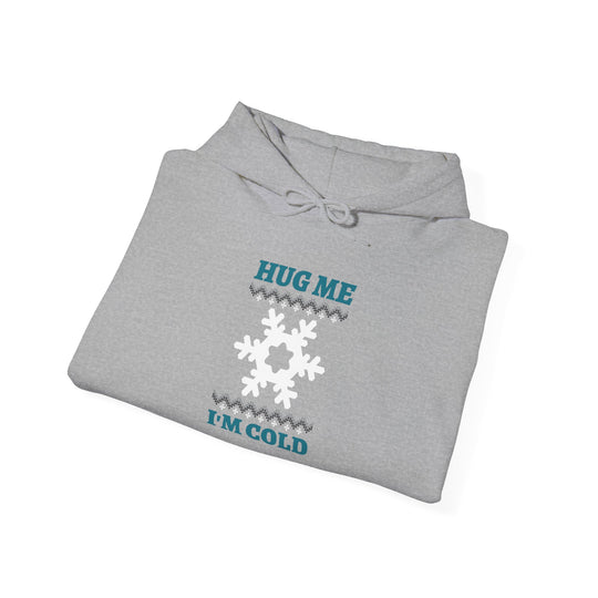 Hug Me Snowflake Winter Hoodie