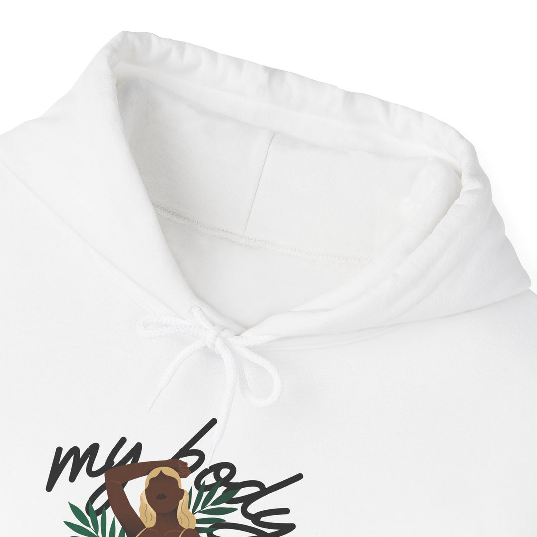 My Body! Your Distraction Jungle Paradise Glow Hoodie