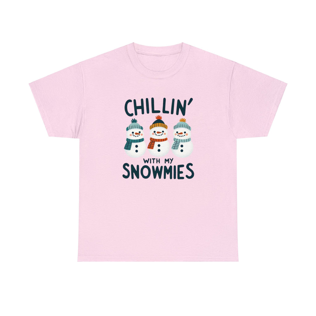 Chillin' Snowmies Unisex T Shirt - Wave Fusions