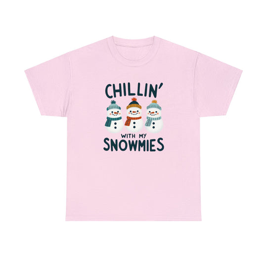 Chillin' Snowmies Unisex T Shirt - Wave Fusions