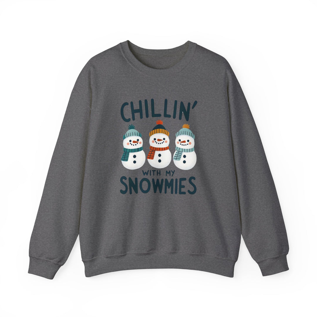 Chillin' Snowmies Unisex Sweatshirt - Wave Fusions