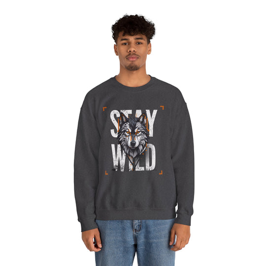 Wolf in the Shadows Sweatshirt - Stay Wild