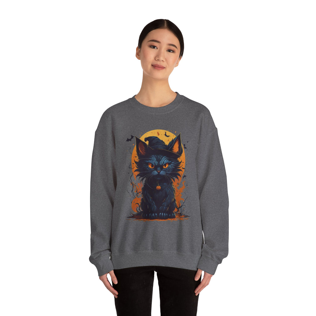 Hocus Pocus Black Cat Magic Sweatshirt