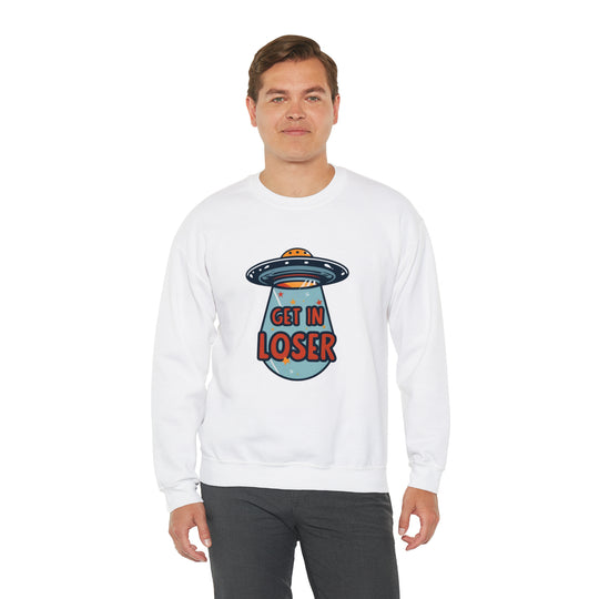 Get In Loser Unisex Heavy Blend™ Crewneck Sweatshirt - Wave Fusions