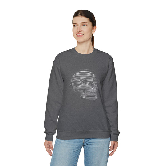 Skull Unisex Heavy Blend™ Crewneck Sweatshirt - Wave Fusions