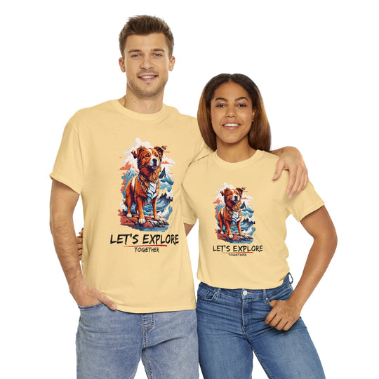 Lets Explore Together Adventure Buddy T Shirt