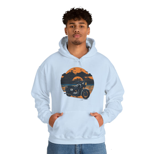 Vintage Bike Unisex Heavy Blend™ Hooded Sweatshirt