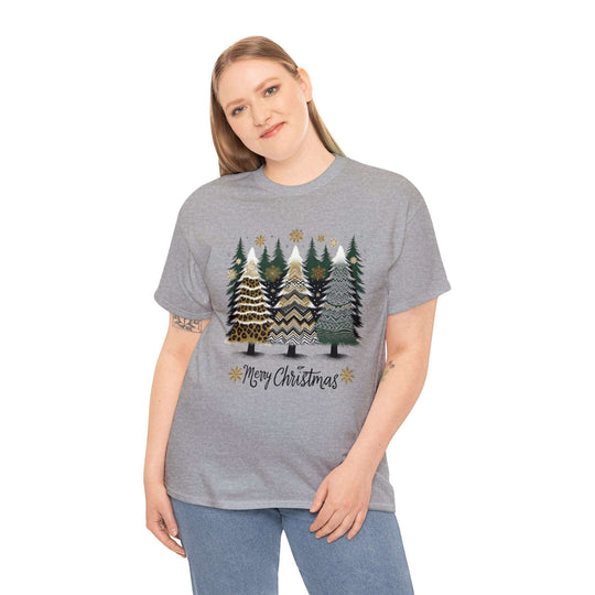 Designed Christmas Trees Unisex T Shirt