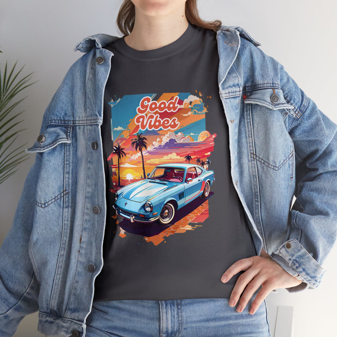 Vintage Ride Good Vibes T-Shirt -  Easy Rider Fashion