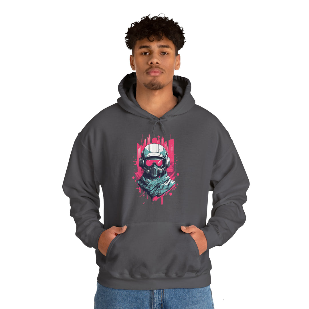 Gas Mask Astronaut Unisex Hoodie - Wave Fusions