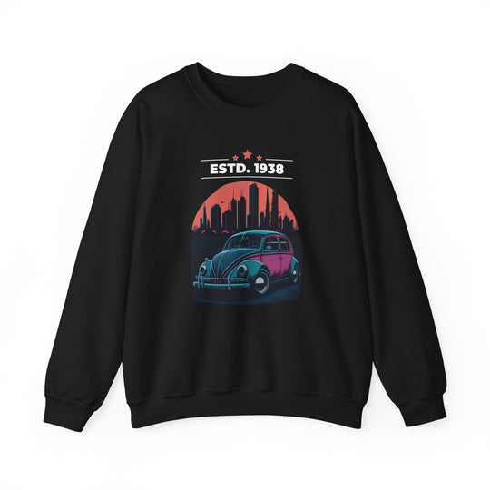 ESTD 1938 Vintage Beetle Sweatshirt - Vintage City Fashion