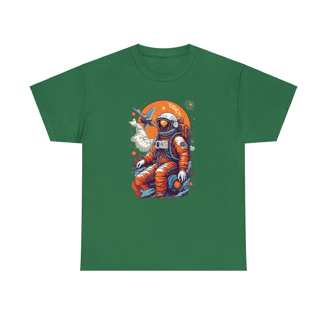 Retro Astronaut Unisex T Shirt - Wave Fusions