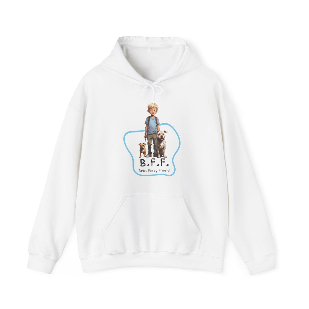 Best Furry Friend in City Lights Dog Hoodie -Bffs