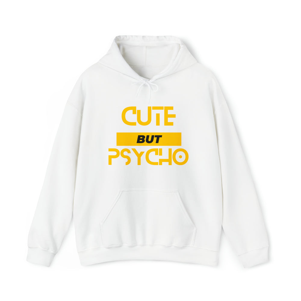 Cute But Psycho Unisex Hoodie - Wave Fusions