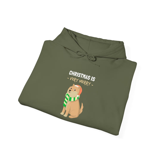 Doge Christmas Cheer Festive Hoodie