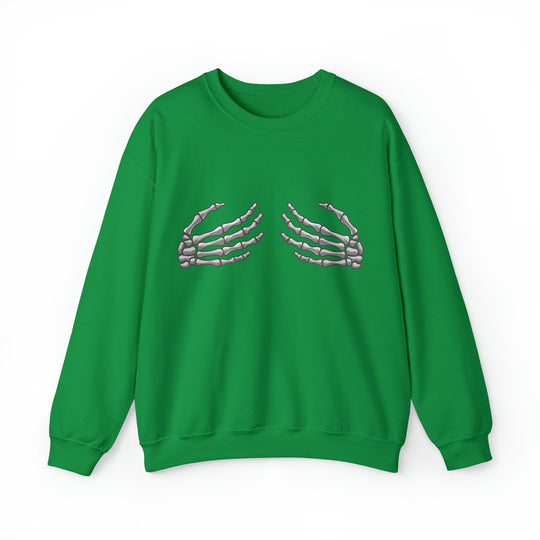 Skeleton Hands Unisex Heavy Blend™ Crewneck Sweatshirt - Wave Fusions