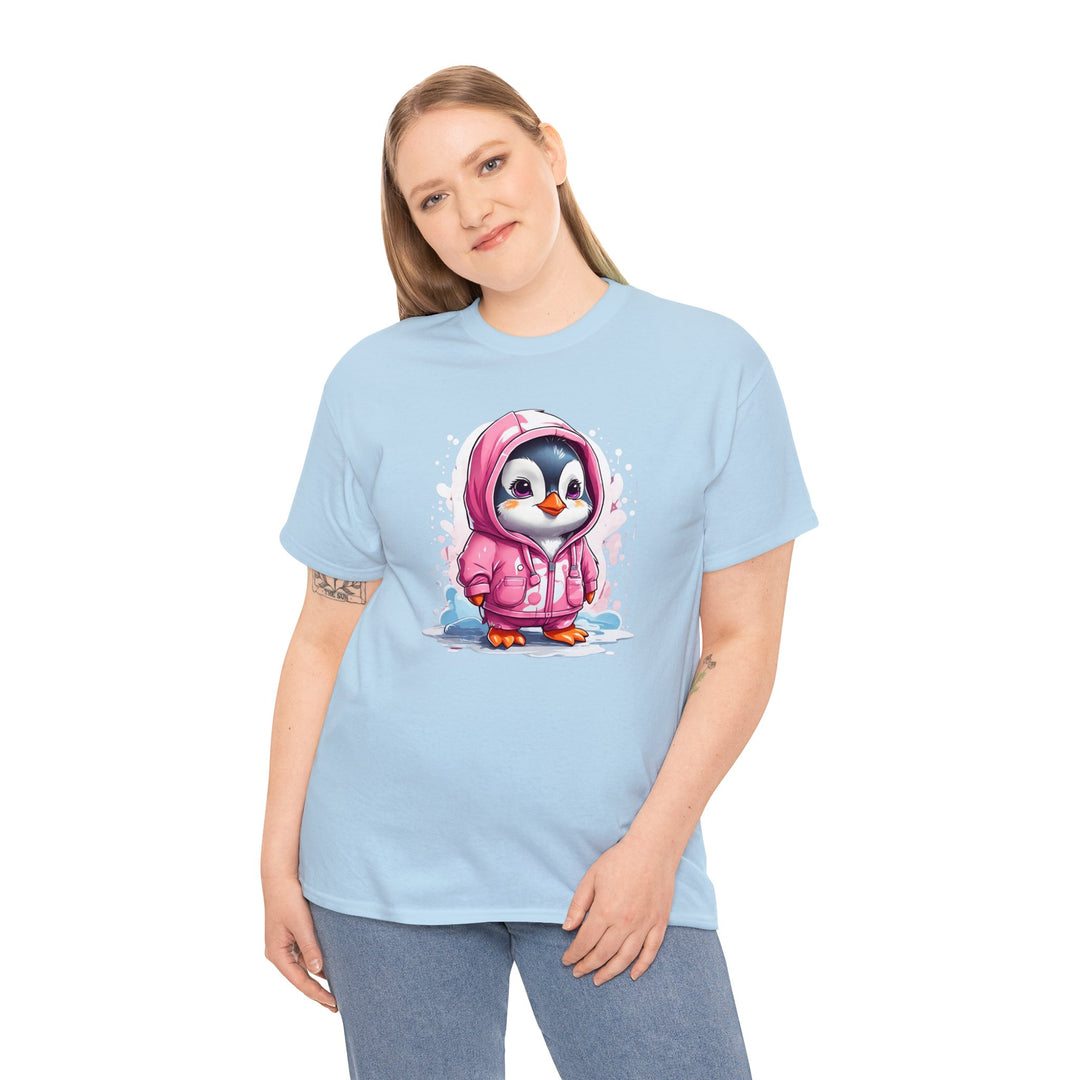 Penguin Unisex Heavy Cotton Tee - Wave Fusions