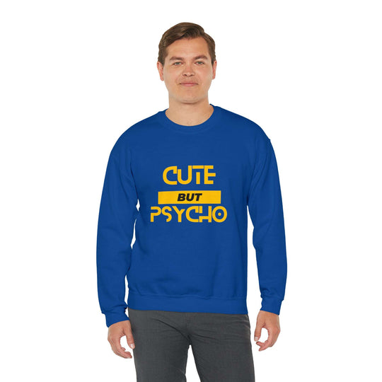 Cute But Psycho Unisex Heavy Blend™ Crewneck Sweatshirt