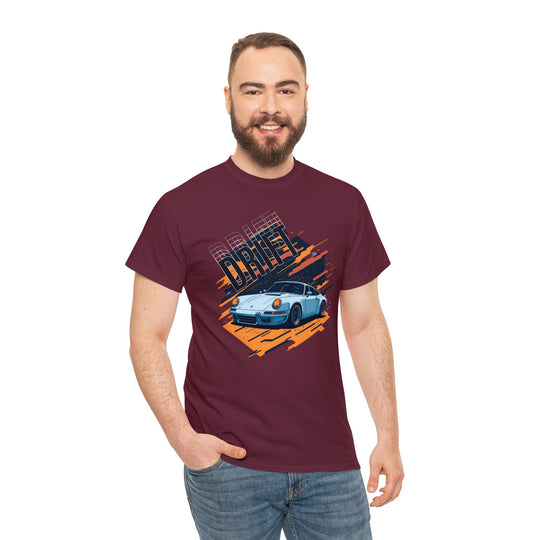 Classic Porsche Drift Tee - Wave Fusions Fashion Line