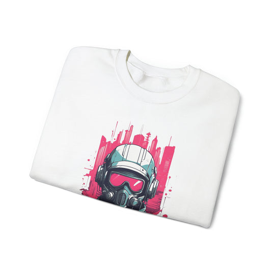 Gas Mask Astronaut Unisex Sweatshirt - Wave Fusions