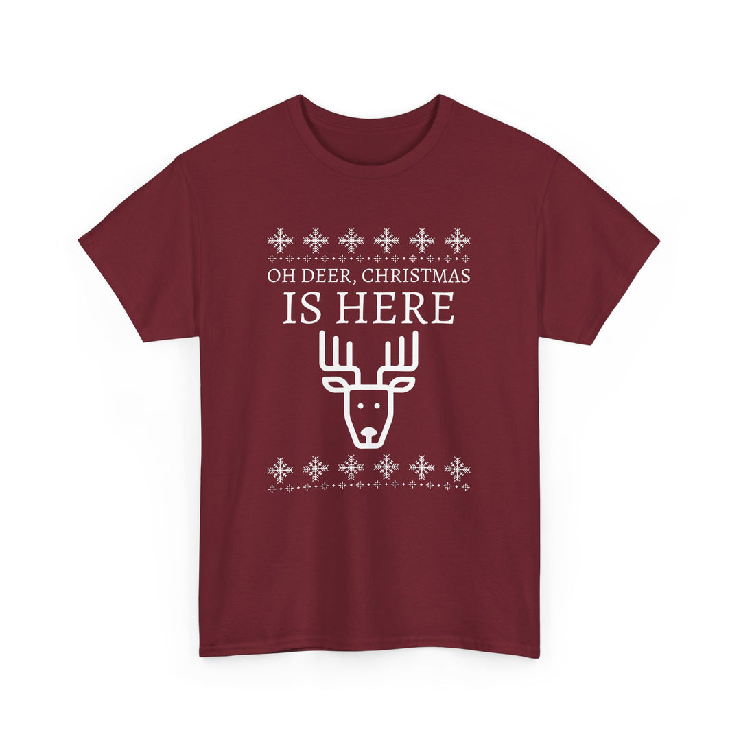 Oh Deer Minimalist Holiday T-Shirt