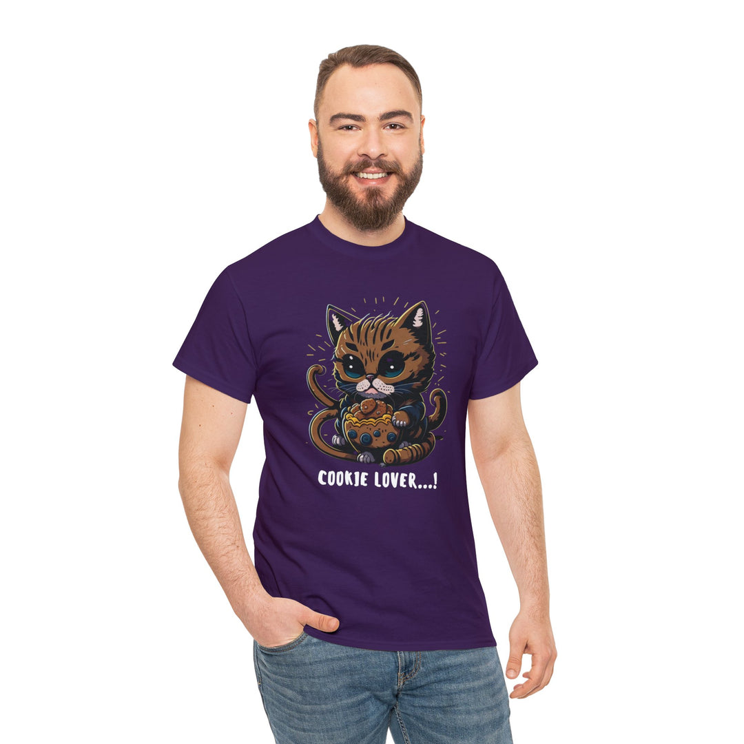 Cookie Lover Cat T-Shirt - Sugary Paws