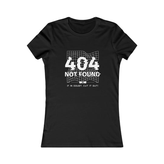 404 Not Found Women's Favorite Tee