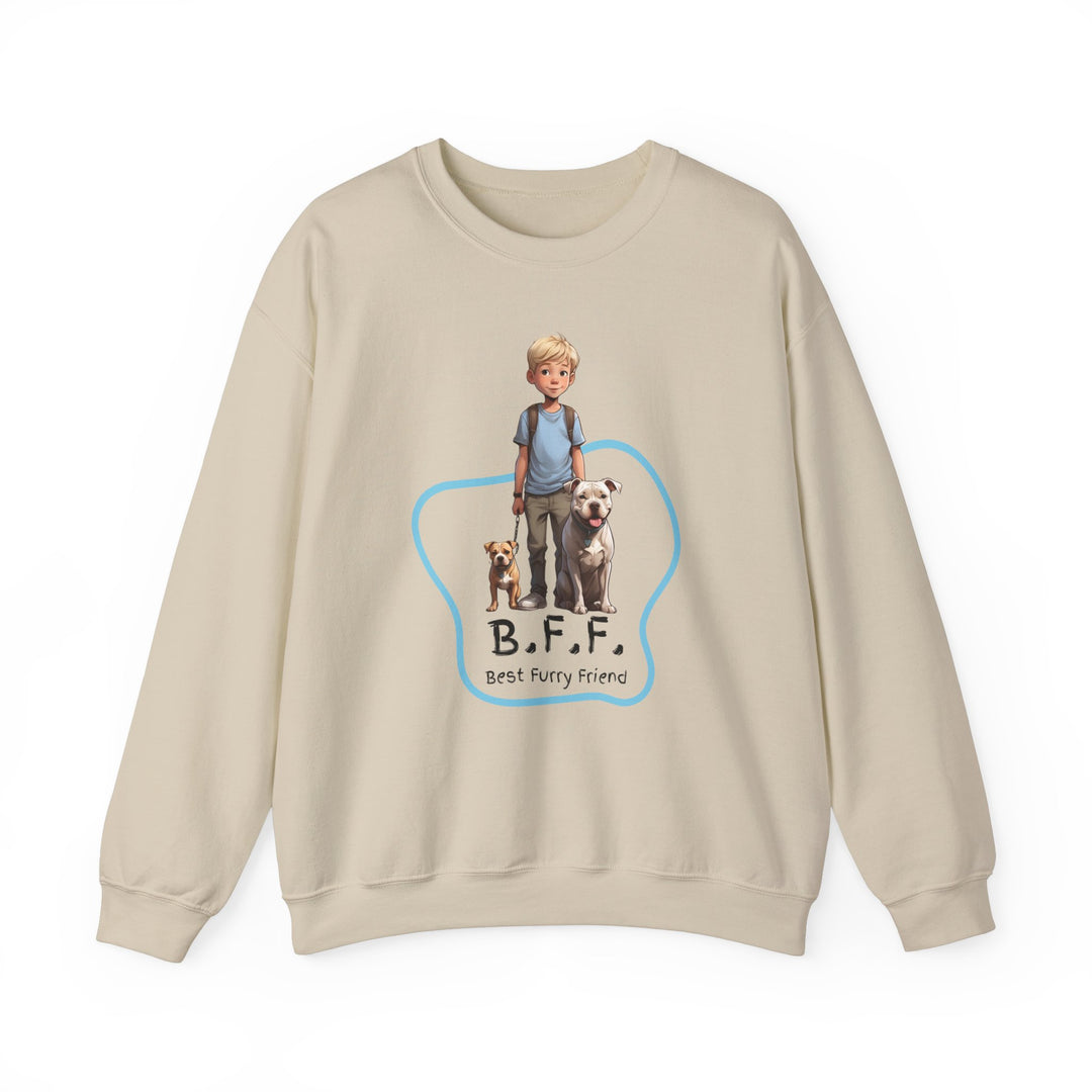 Best Furry Friend in City Lights Dog Sweatshirt -Bffs