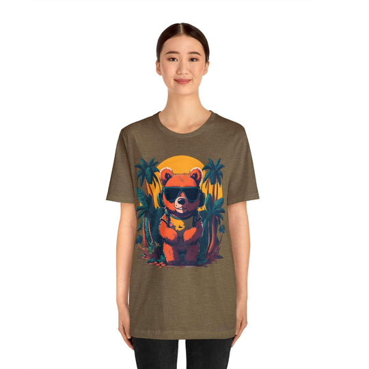 Brown Bear Jersey Short Sleeve Tee