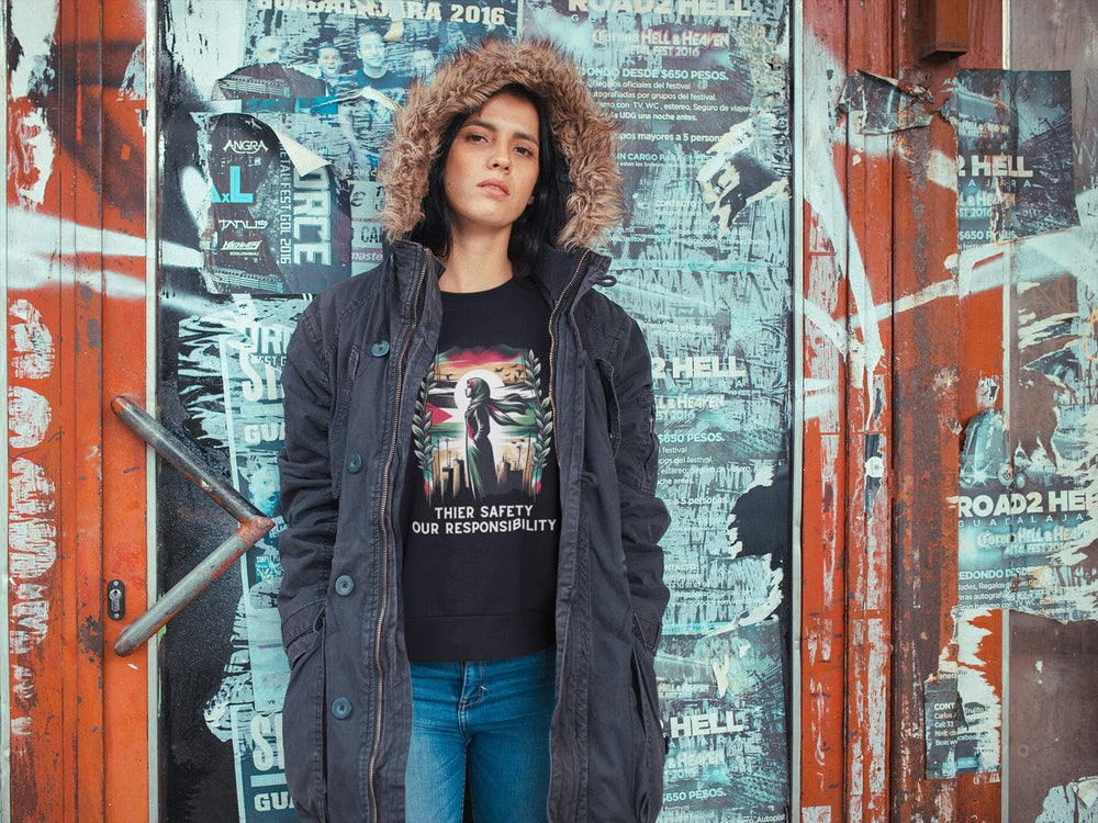 Protectors of Rights Sweatshirt women palestine rights genocide rape ceasefire