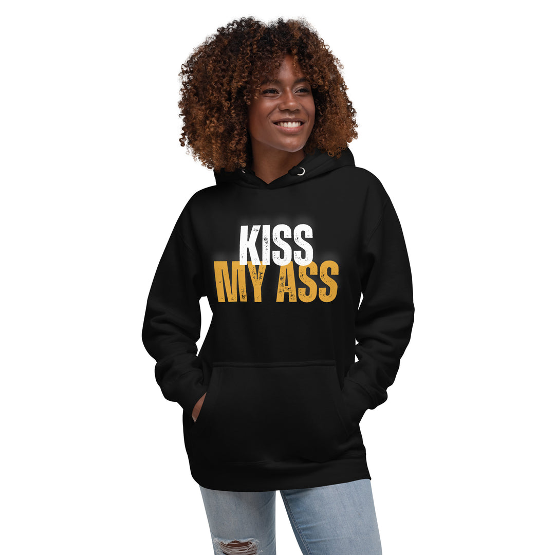 Kiss My Ass Unisex Hoodie - Wave Fusions