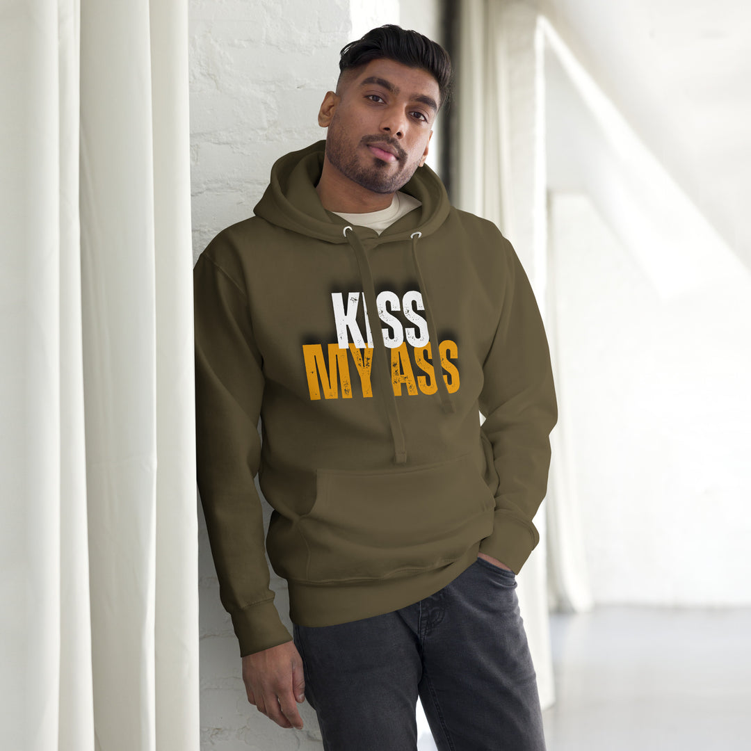 Kiss My Ass Unisex Hoodie - Wave Fusions