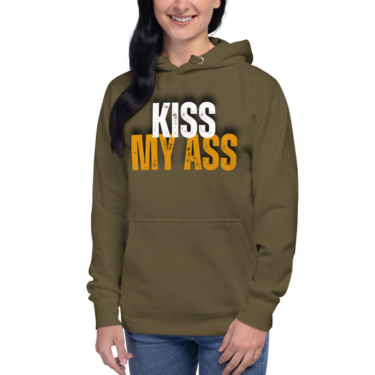 Kiss My Ass Unisex Hoodie - Wave Fusions