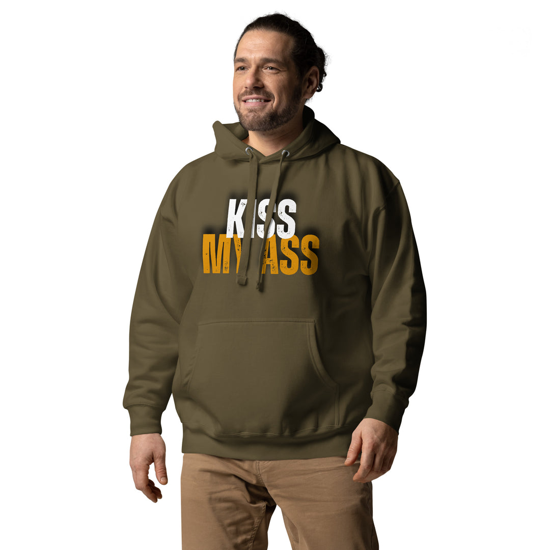 Kiss My Ass Unisex Hoodie - Wave Fusions