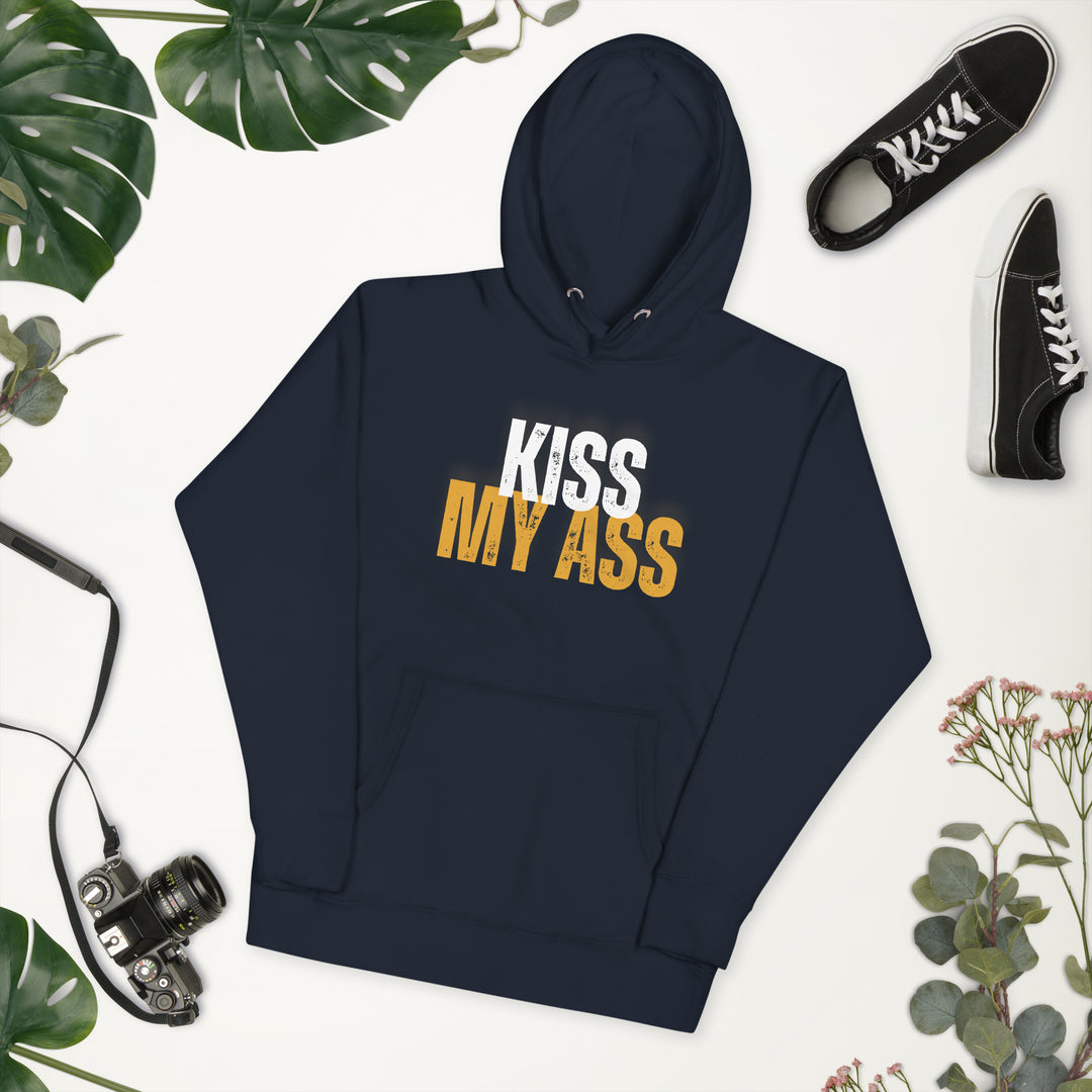 Kiss My Ass Unisex Hoodie - Wave Fusions