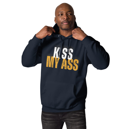 Kiss My Ass Unisex Hoodie - Wave Fusions