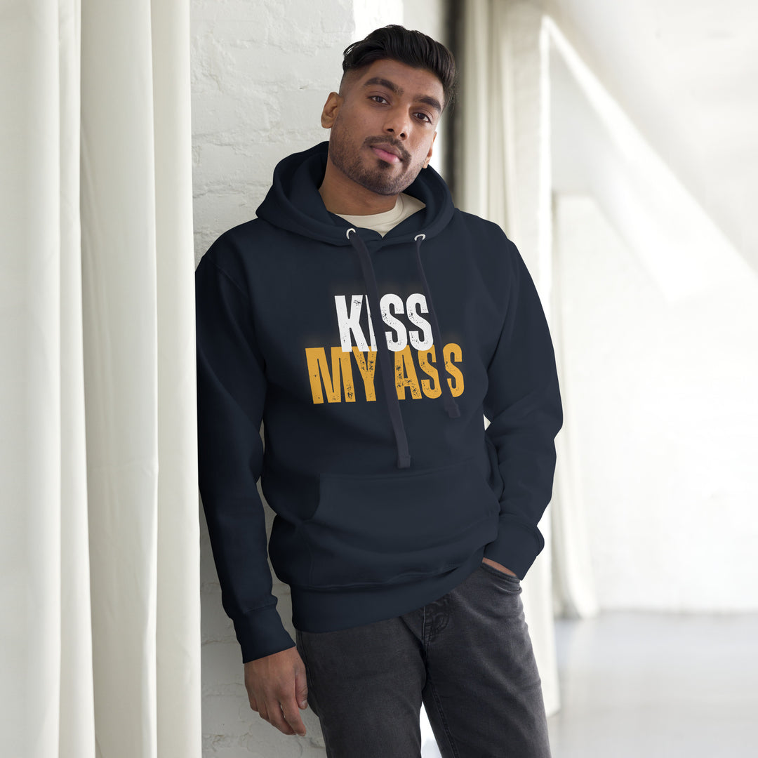 Kiss My Ass Unisex Hoodie - Wave Fusions