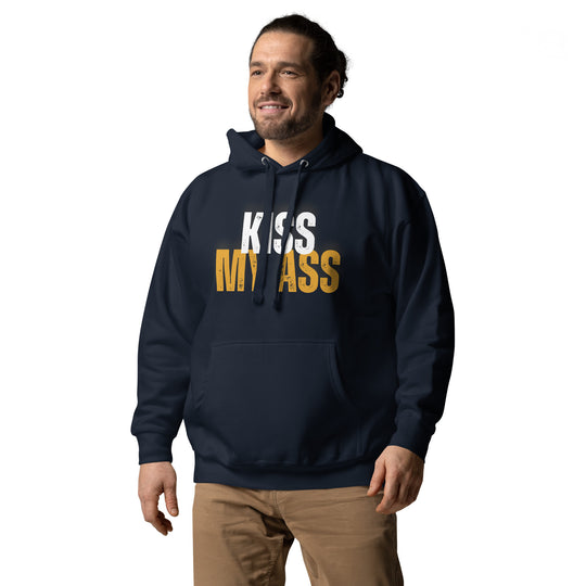 Kiss My Ass Unisex Hoodie - Wave Fusions