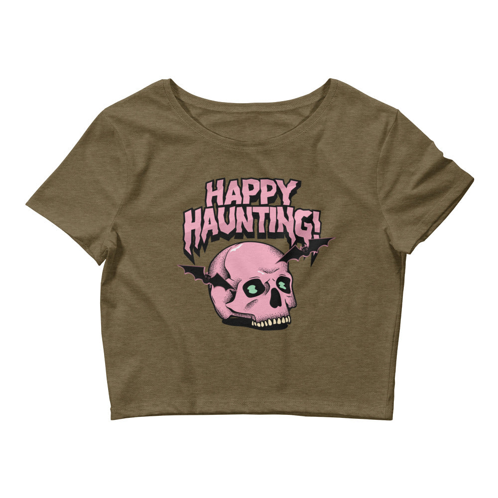 Happy Hunting Women’s Crop Tee - Wave Fusions