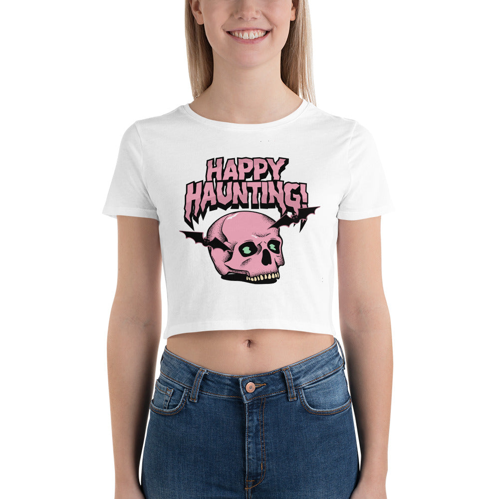 Happy Hunting Women’s Crop Tee - Wave Fusions