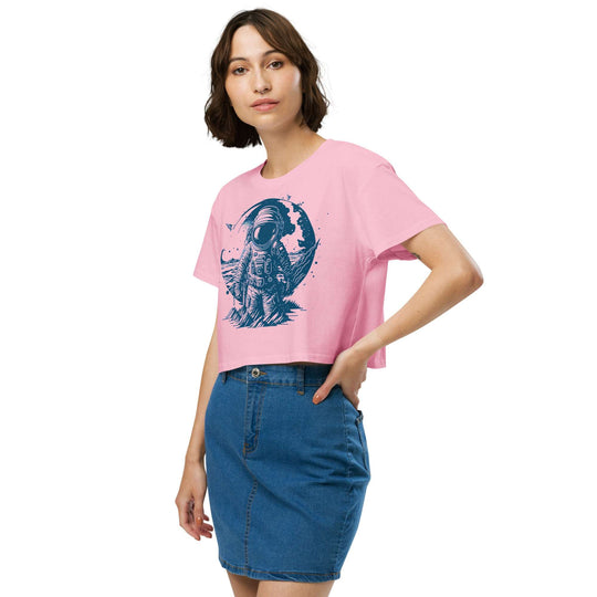 Astronaut's Women’s crop top