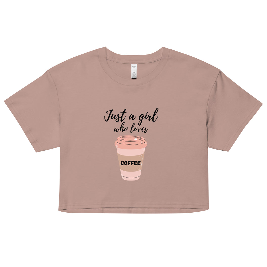 Coffee Lover Women’s crop top - Wave Fusions