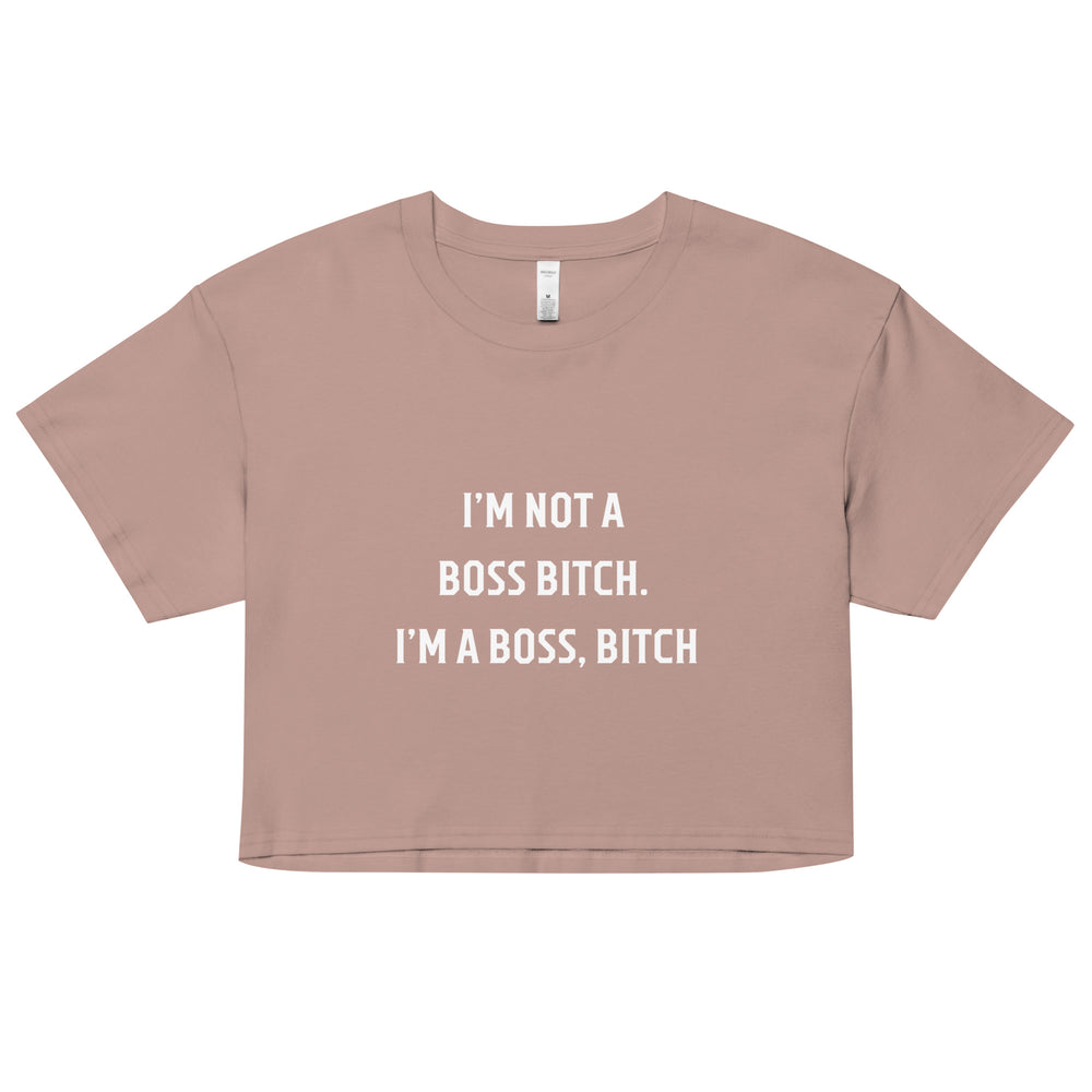 Boss Bitch Women’s crop top - Wave Fusions